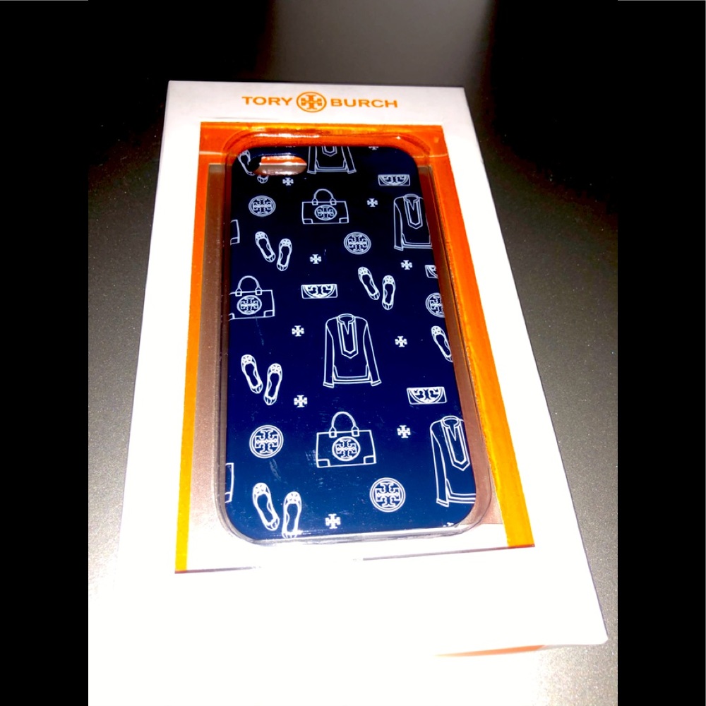 ✨ TORY BURCH IPhone 5 case - dark blue
